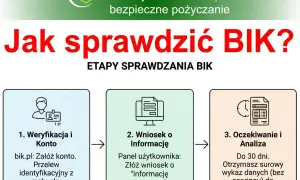 Jak sprawdzić BIK? Etapy: 1. Weryfikacja i konto (przelew identyfikacyjny), 2. Wniosek o informację, 3. Oczekiwanie i analiza. Sprawdź swoje dane w biurze informacji kredytowej.