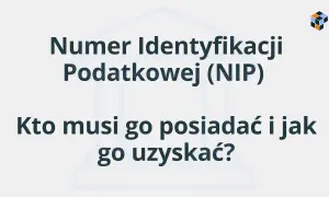 Numer Identyfikacji Podatkowej (NIP). Dowiedz się, jak sprawdzić swój NIP, kto musi go posiadać i jak go uzyskać.