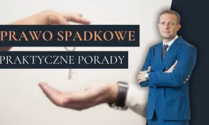 Prawnik w garniturze oferuje praktyczne porady dotyczące prawa spadkowego. Dłonie trzymają klucz, symbolizujący dziedziczenie.