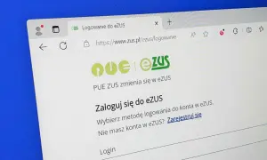 Ekran logowania do eZUS. PUE ZUS zmienia się w eZUS. Wybierz metodę logowania do konta w eZUS. Zarejestruj się.