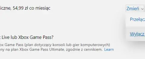 Jak wyłączyć rozliczenia cykliczne xbox one i uniknąć niechcianych opłat