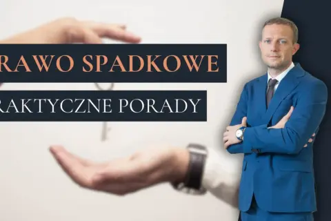 Prawnik w garniturze oferuje praktyczne porady dotyczące prawa spadkowego. Dłonie trzymają klucz, symbolizujący dziedziczenie.