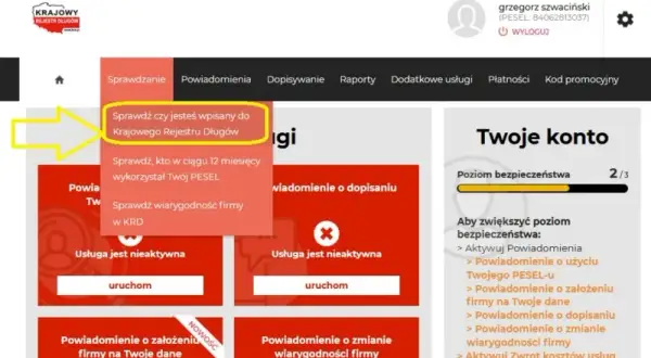 Jak zrezygnować z KRD i usunąć swoje dane z rejestru długów
