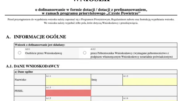 Jak złożyć wniosek o dofinansowanie do okien i uniknąć błędów