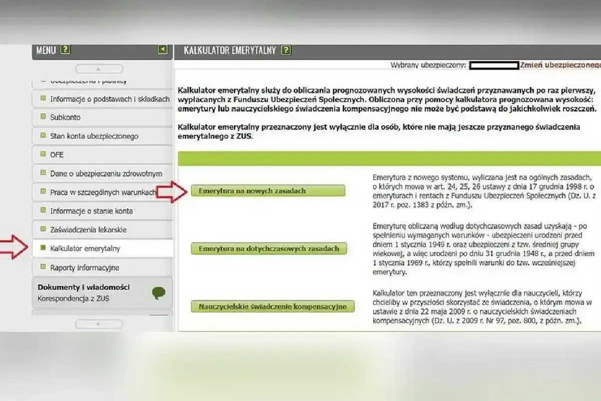 Przykłady przeliczenia emerytury kapitałowej na emeryturę powszechną. Kalkulator ZUS pokazuje opcje emerytury na nowych i dotychczasowych zasadach.