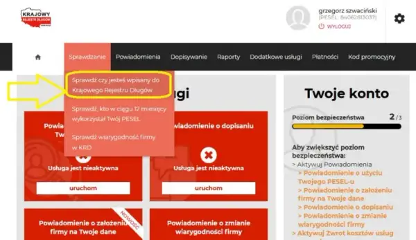 Jak zrezygnować z KRD i usunąć swoje dane z rejestru długów