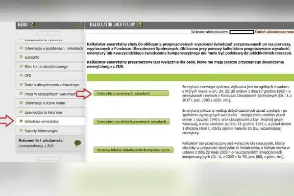 Przykłady przeliczenia emerytury kapitałowej na emeryturę powszechną. Kalkulator ZUS pokazuje opcje emerytury na nowych i dotychczasowych zasadach.